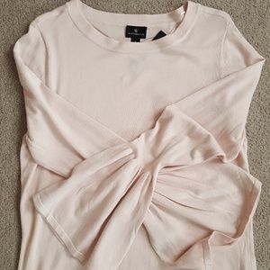 Worthington || Rose Smoke Pullover